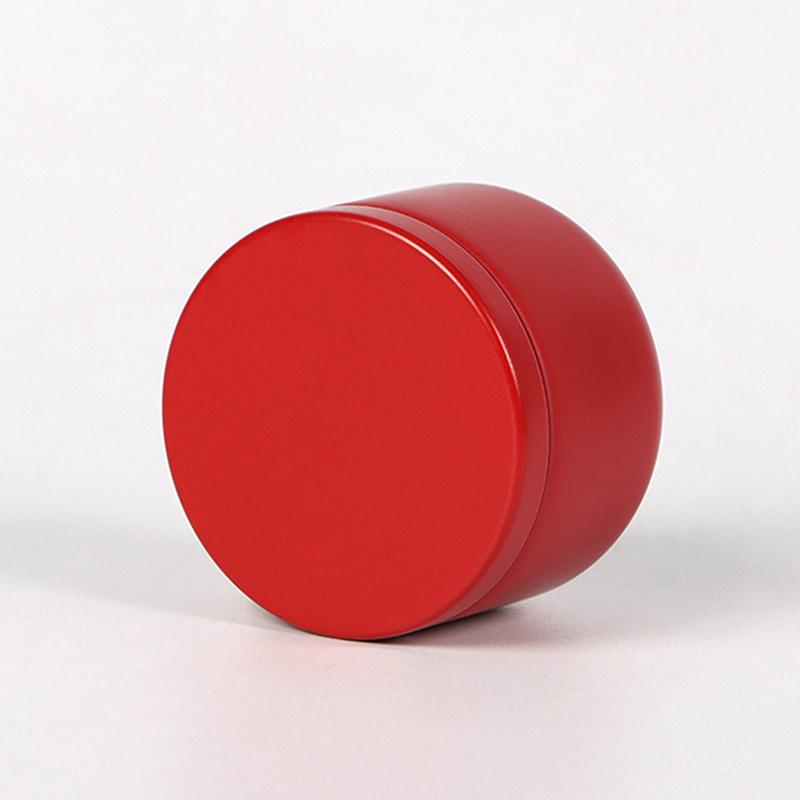 Portable Solid Color Mini Tin Box Tea Sealed Jar Packing Box Jewelry Candy Small Storage Can Coin Earring Headphones Gift Case