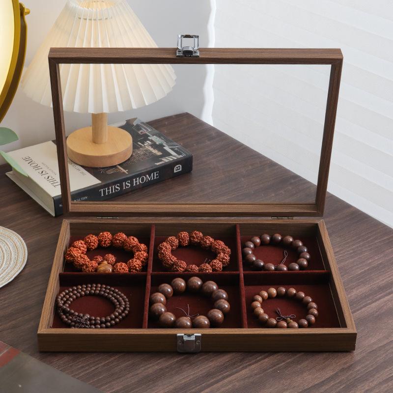 New Dustproof Jewelry Box with Lid for Bracelets & Jade Jewelry