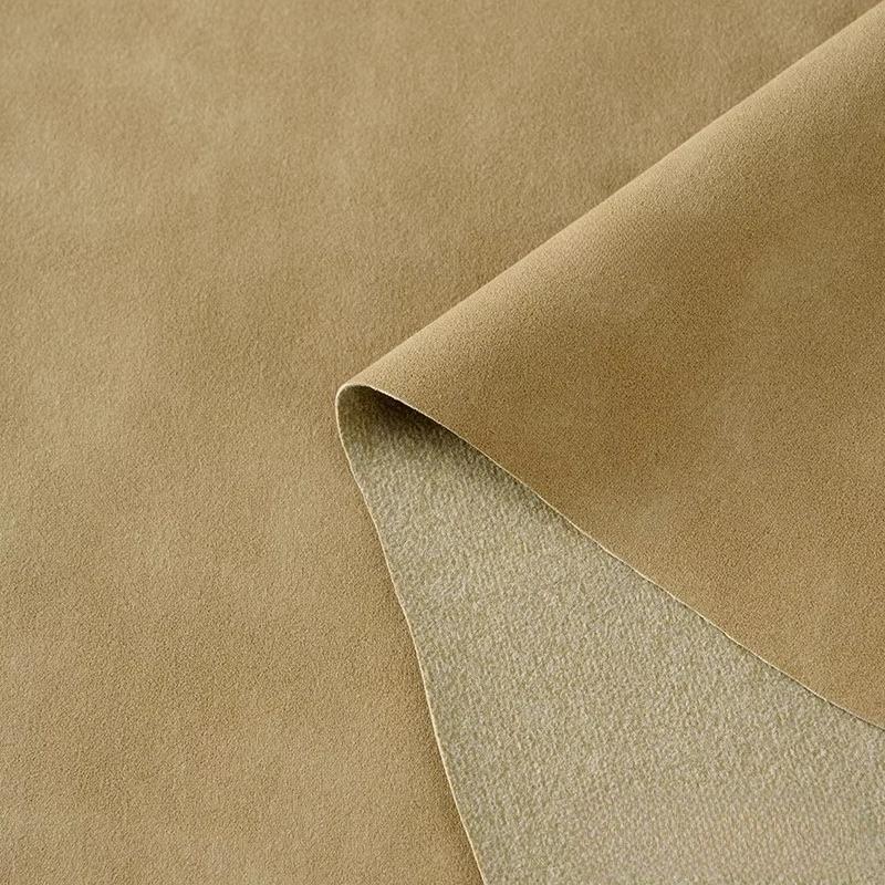 100x140cm Super-fine Nanofiber Leather Fabric Breathable Tear-resistant for DIY Sewing Outerwear Vests Skirts Handmade Fabric
