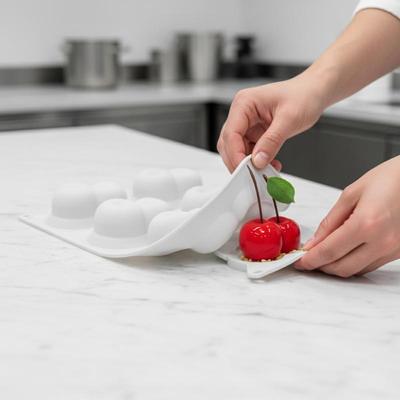 Cherry Design Food Grade French Fruit Mousse Mould Silicone Cake Mold Chocolate Mold Dessert Baking Tools