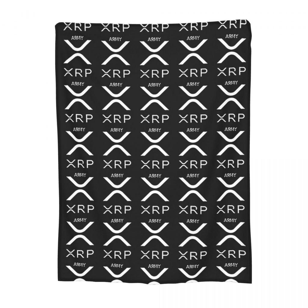 XRP Ripple Premium Blanket Soft Warm Flannel Throw Blanket Bedspread for Bed Living room Picnic Travel Home Sofa
