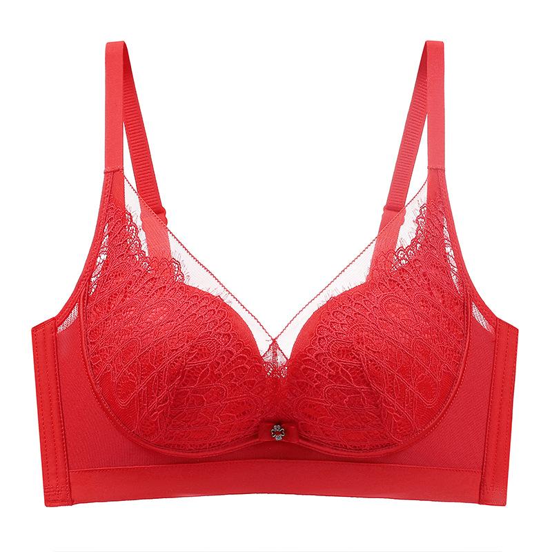 Sexy Lace Bra Women's Gathering Bra Seamless Bra Underwire Bra Collection Bra Accessory Bra Push Up Bra