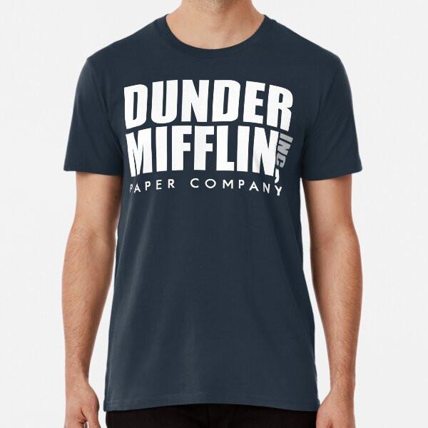 

Бумажная компания Dunder Mifflin от S до 5XL Сделано в Австралии/США Футболка L