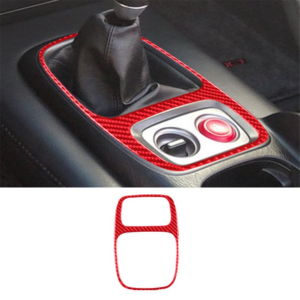 Autocol de protecție roșu pentru decorațiuni interioare pentru Honda S2000 2000-2009 Accesorii auto Fibră de carbon
