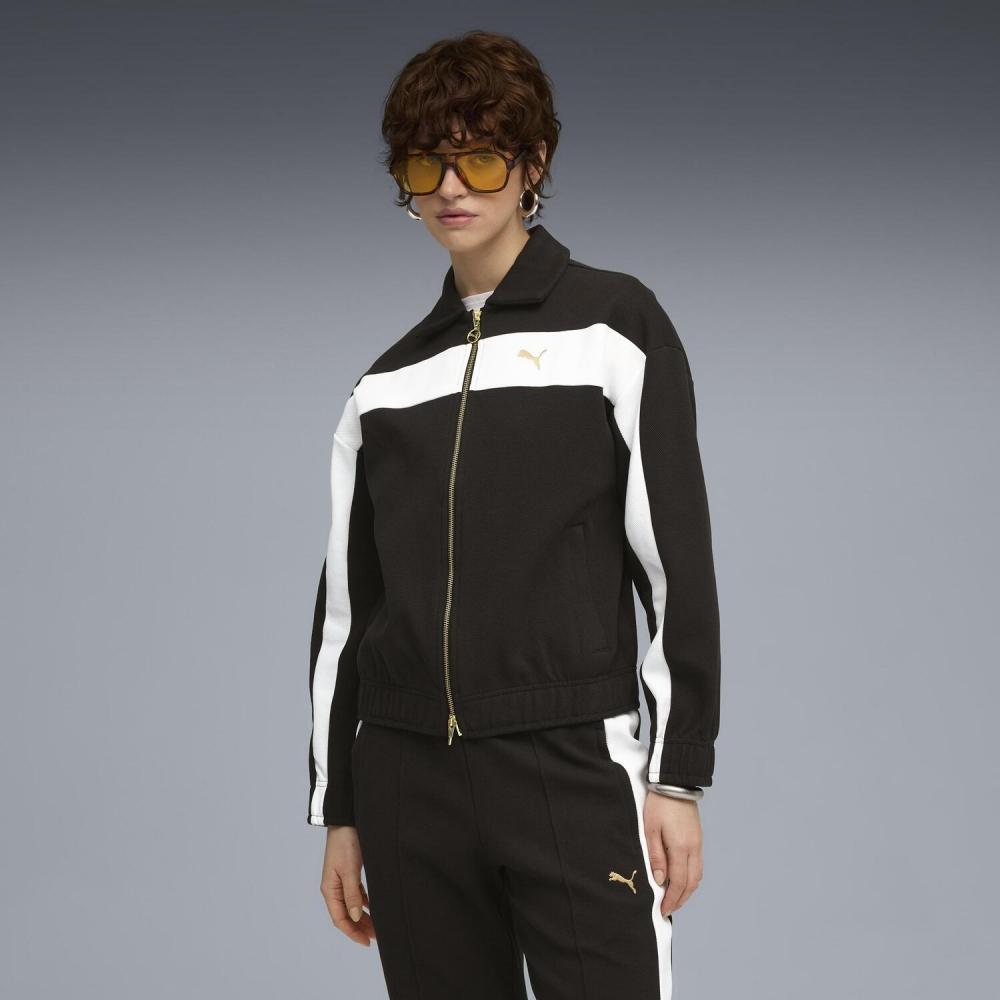 Puma W T7 Relaxed Track Jacket 633960 01bk