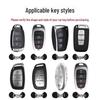 Modern Car Key Cover for 12th Gen Langdong ix35 & 8th Gen Sonata, Drop-Proof Protection, Four Color Options