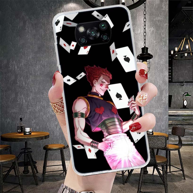 Hunter HXH Hisoka Phone Case For Xiaomi Redmi 15C 15 13C 13 Poco X5 X6 X7 F7 Ultra M7 12C 12 10 10C 9C 9A 9T 9 Fundas Poco X3 X4