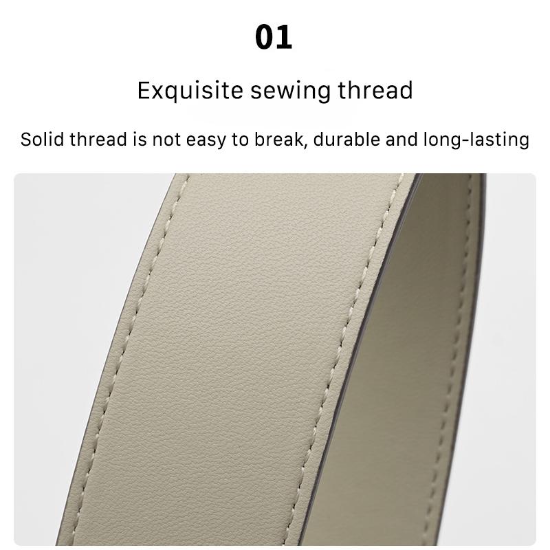 EverToner Wide Shoulder Strap For M-M Toni Visetos Tote Bag High Quality Bag Strap New Fashion Leather Bag Accessories