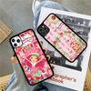 S-Strawberry Cartoon S-Shortcake Girl For IPhone 17 16 15 14 13 12 11 Pro Max Plus Mini PC+TPU Back Phone Cover