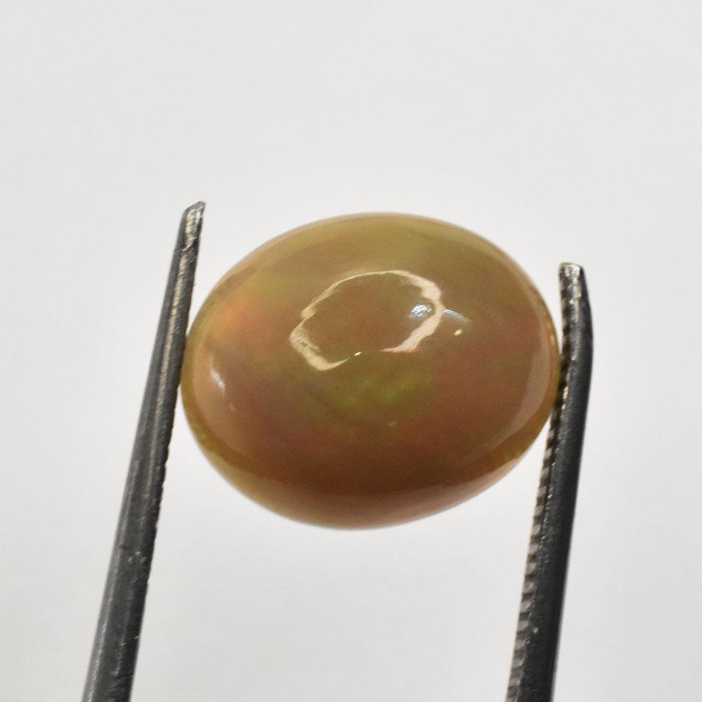Natural 2.3 Ct Certified Multi Color Opal Cabochon Gemstone Best For Gift Her