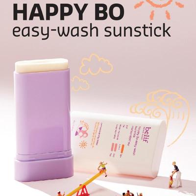 Happy Bo Легкий умивальник Санстік SPF50+ PA++ 18г