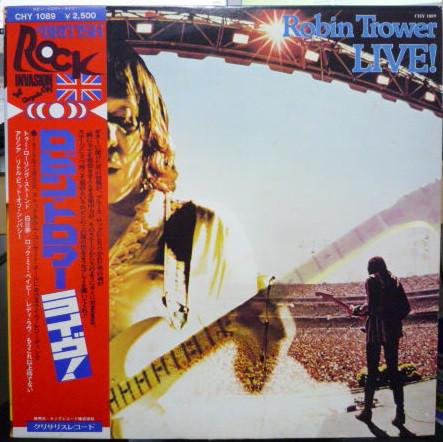 

LP Record ROBIN TROWER - Robin Trower Live! CHY1089 CHRYSALIS 1976 Japan Rock Used