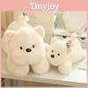 Flower Highland West White Terrier Dog Plush Toy Cartoon Stuffed Doll Animal