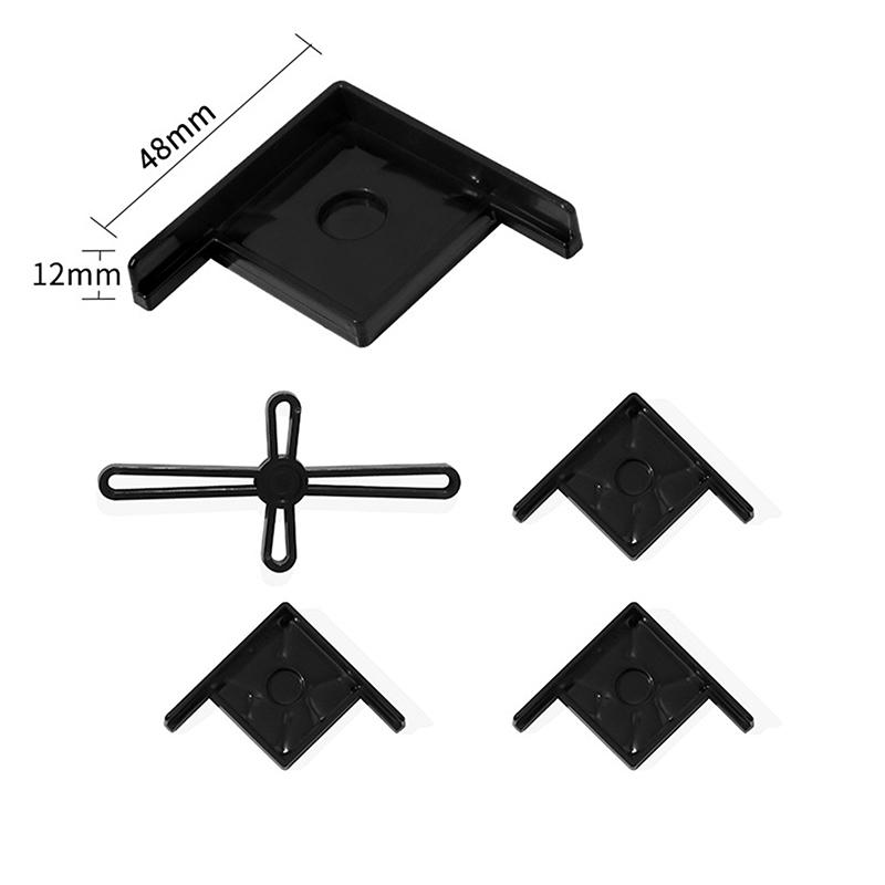 4Pcs Fish Tank Corner Protector Set - Adhesive-Free Anti-Collision Safety Bumper, Aquarium Protective Cover Accessories
