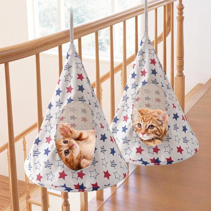 

Гамак для кошек, дышащая подвесная корзина, клетка-гнездо для домашних животных