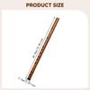 Bamboo Flute Chinese Instrument Easy to Learn Portable Beginners Musical with Velvet Bag