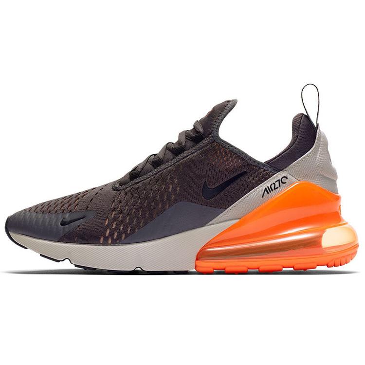 

new Nike Air Max 270 Thunder Grey Total Orange 42