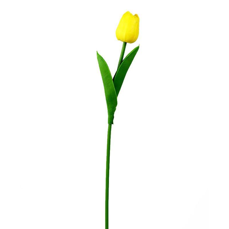 Real Touch Multicolor Artificial Tulips, Fake Tulip Flowers for Home Wedding Decor