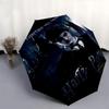 1pc Harry Potter Prisoner of Azkaban Automatic Folding Umbrella - Compact 8-Rib Design, Durable Plastic & Iron1195L