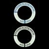 Optional Color Night Vision Light Luminous Ignition Switch Sticker Glow Key Ring Hole Cover for Car Accessories Interior