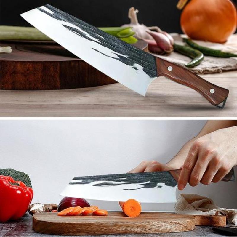 8-inch Stainless Steel Slicing Knife Kitchen Knife with Wooden Handle Cutting Knife Knife Knife Knife Knife Knife Knife Boning Knife Kitchen Knife