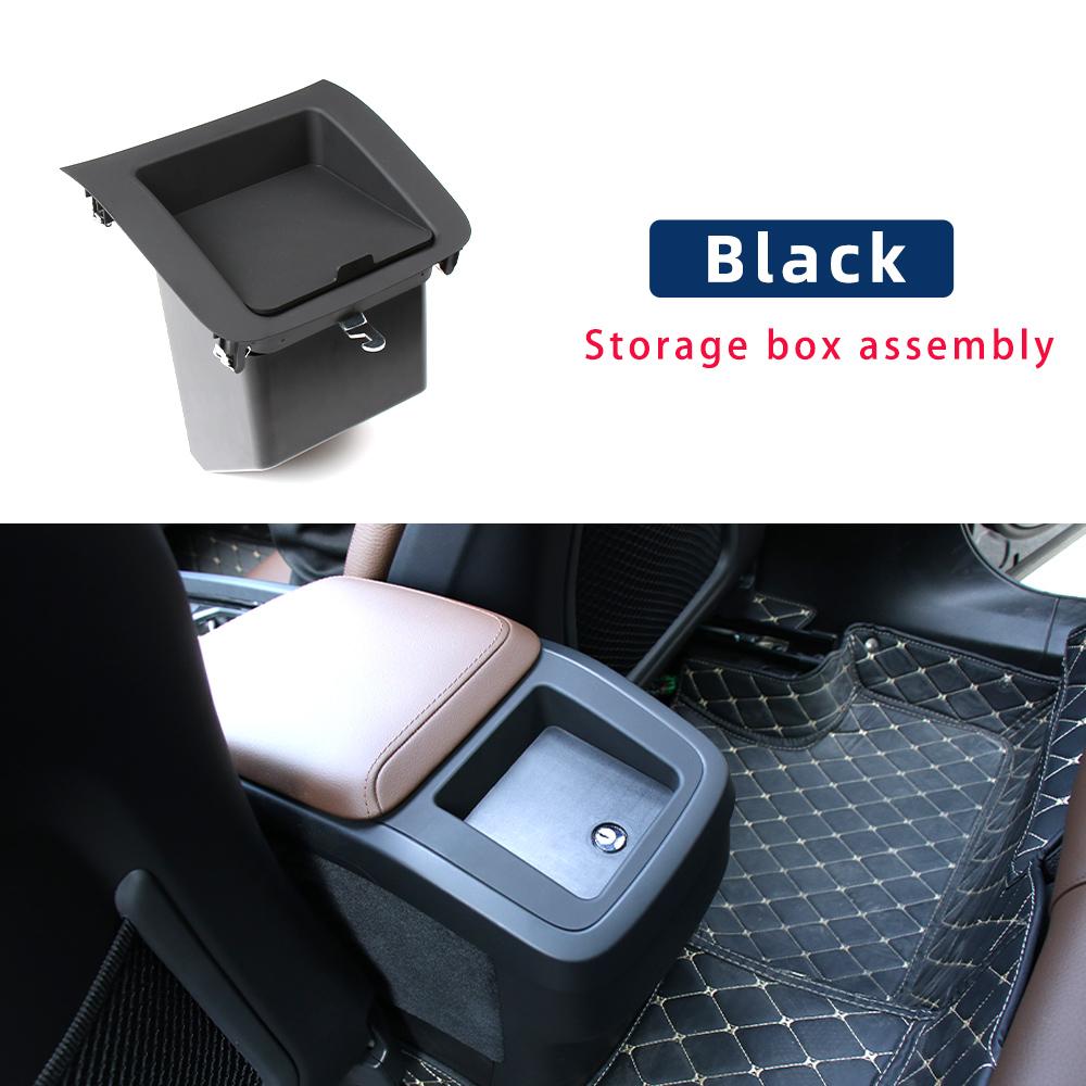 Rear Armrest Storage Tray Water Cup