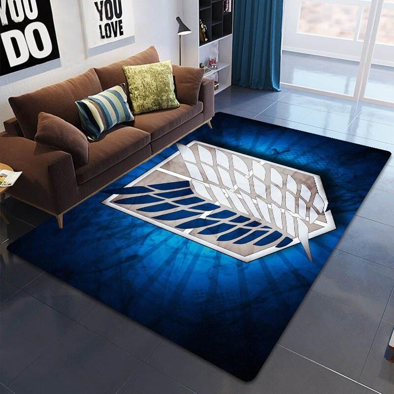 Atak na tytana skrzydła wolności dywan z kreskówek dywan dla dzieci salon sypialnia piękny dywan antypoślizgowa wycieraczka do butów