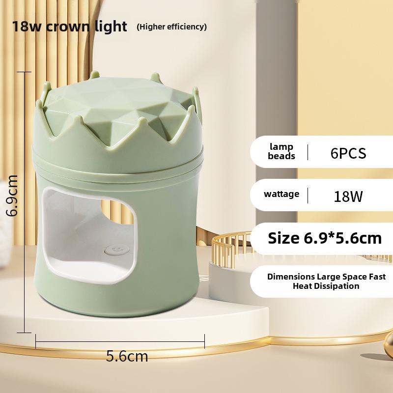 Tragbare Mini-Nagelhärtelampe - Schnelltrocknende Handheld-Therapielampe