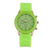 Spot GENEVA Silicone Watch Colored Jelly Student Leisure Watch Three Eyes No Diamond Geneva Watch