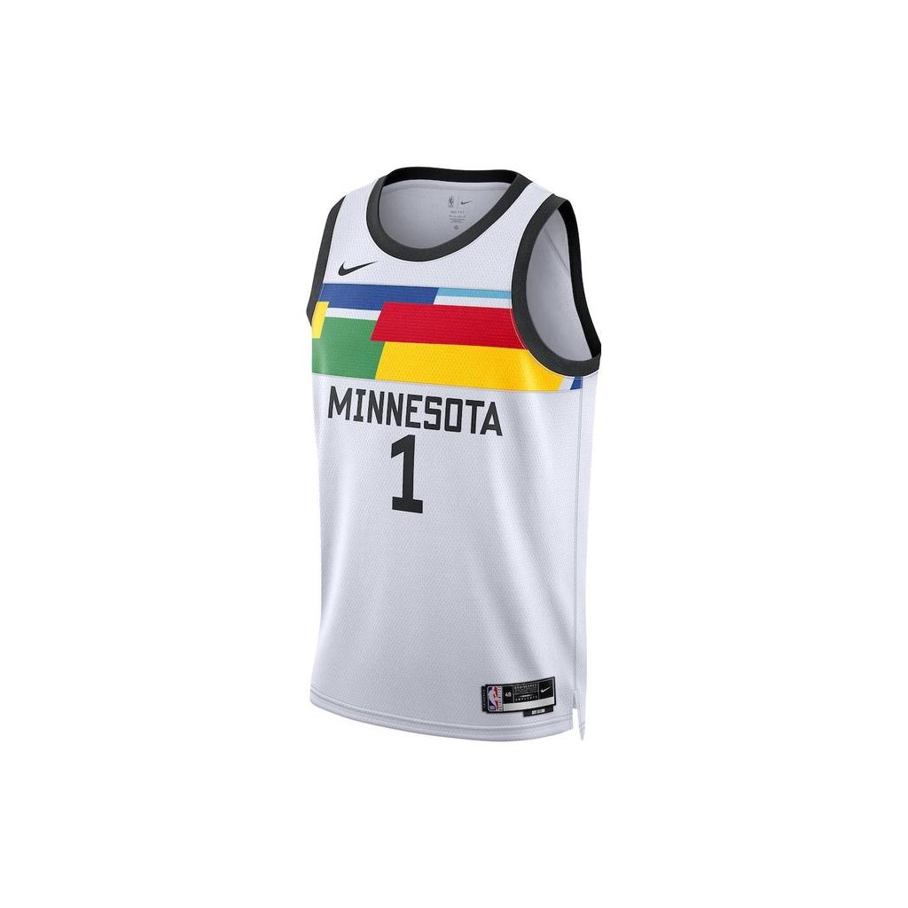 Nike Anthony Edwards Timberwolves Swingman Jersey DO9601-102