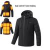 Men's 15-Zone USB Heated Cotton Jacket: Smart, Constant Temperature for Winter Cold Protection