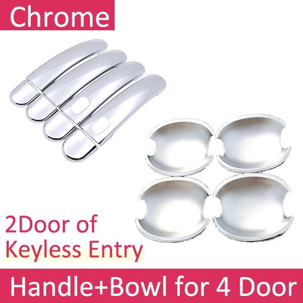 For Volkswagen VW Tiguan 2008 2009 2010 2011 2012 2013 2014 2015 2016 Luxurious Chrome Door Handle Cover Trim Car Accessories