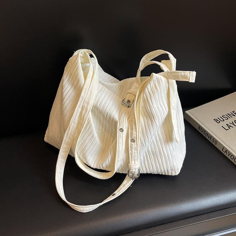 IELGY Ladies Tote Bag Canvas All-Match Commuter Messenger Bag Large Capacity Shoulder