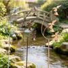 Charming Hummingbird Garden Ornament Metal Bird Decorative Stake for Yard