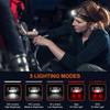 Lampe frontale LED rechargeable - AIMOONSA - Modèle standard - 200 lm - 800 mAh - 5 modes