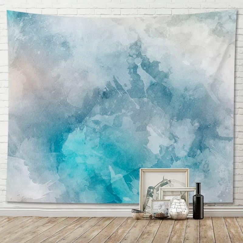 Tapestry Gradient Watercolor Background Home Living Room Decoration Hanging Cloth
