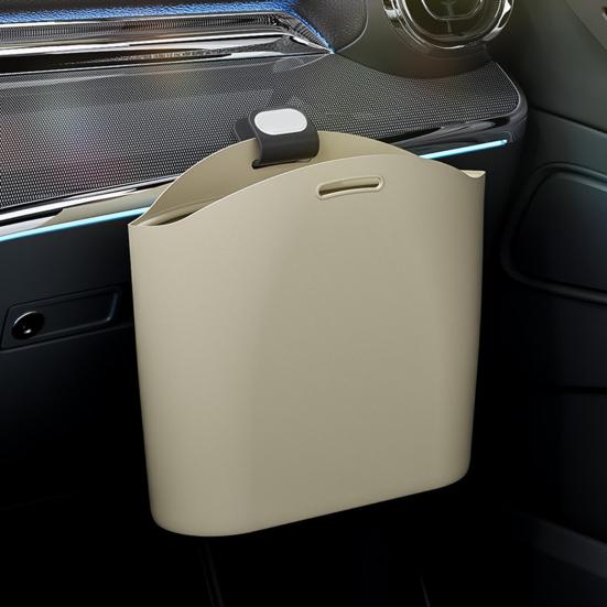 Car Garbage Bag Organizer Foldable Silicone Car Trash Organizer Waterproof Leakproof Trash Bin for Vehicle Door Seat Back Storage