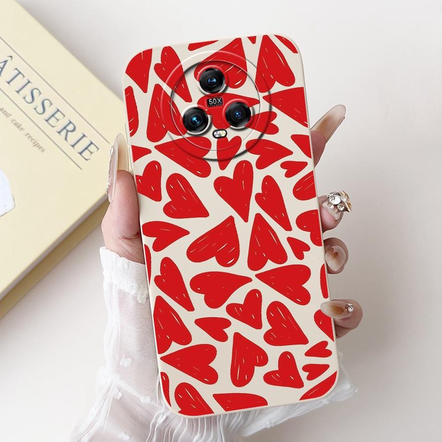 For Honor Magic5 Pro Case Magic 5Pro Luxury Painted Proective Cover Soft Silicone Phone Case For Honor Magic 5 Pro Fundas
