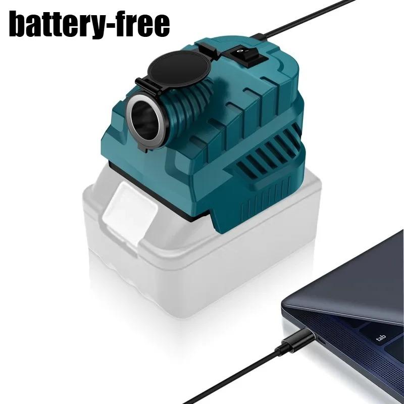 

For Makita 18V Battery Vehicle Refrigerator Power Supply 240W Cigarette Lighter Interface DC 12V Buck Converter Regulator