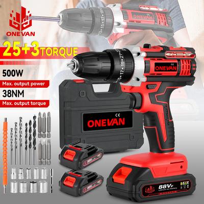 10mm Cordless Electric Drill Driver Rechargeable Impact Hammer Drill Car Repair Screwdriver Tools For Makita Battery Pin