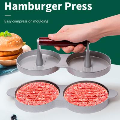 Burgerpresse Patty Maker Aluminiumlegierung Hamburger Fisch Patty Presse Form für Fleisch Rindfleisch Veggie Burger Grill BBQ Küchenwerkzeug