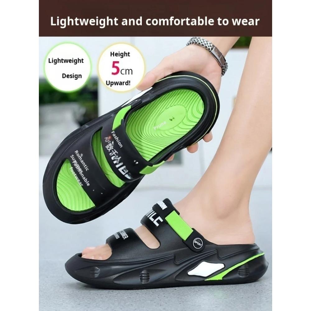 Summer Men's Outdoor Sandals Thick Bottom Cave Shoes Driving Sports Beach Shoes Sandals Slippers Men