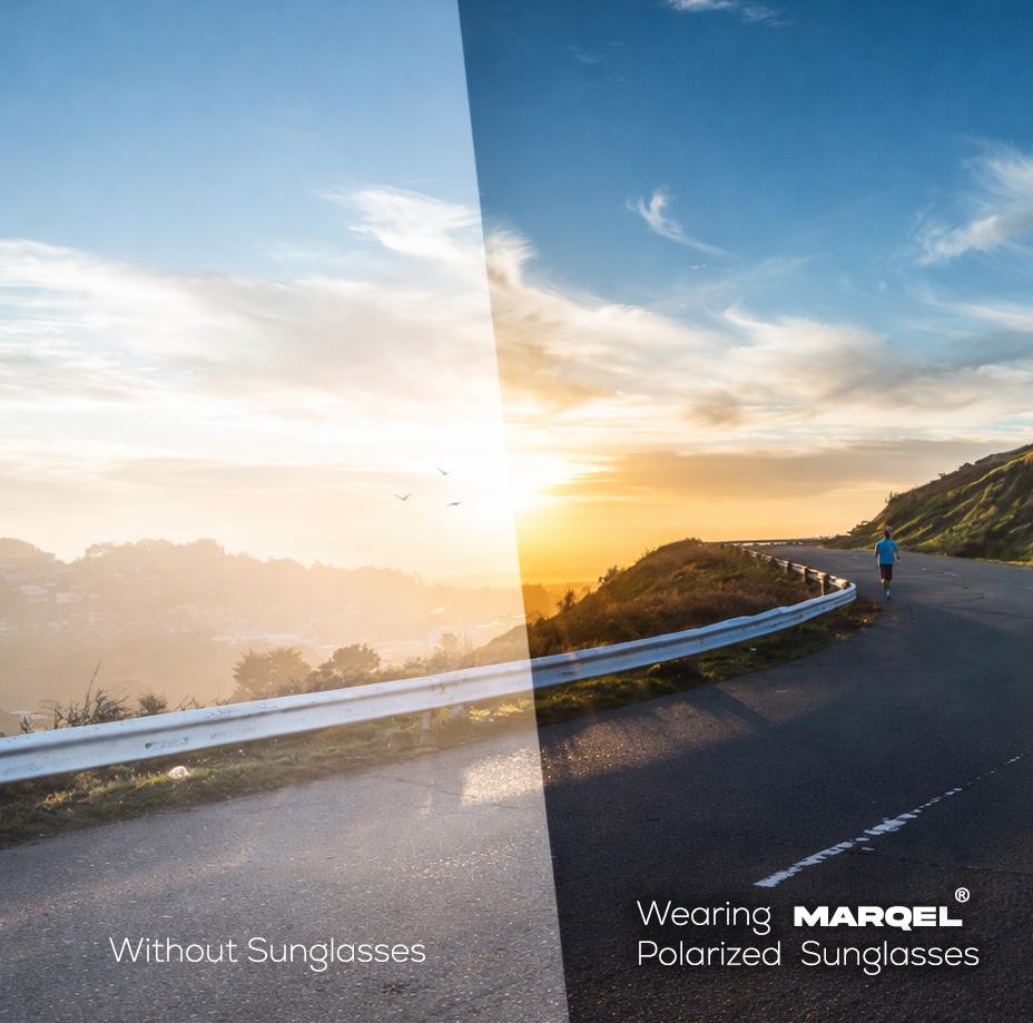 Polarized Sunglasses MARQEL L0018 Aviator Carbon Driving Sun Glasses