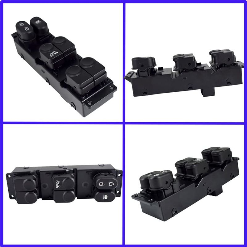 AB98-Car Front Left Side Electric Power Master Window Lift Control Switch 93570-1R210 For Accent 2015-2017 LHD