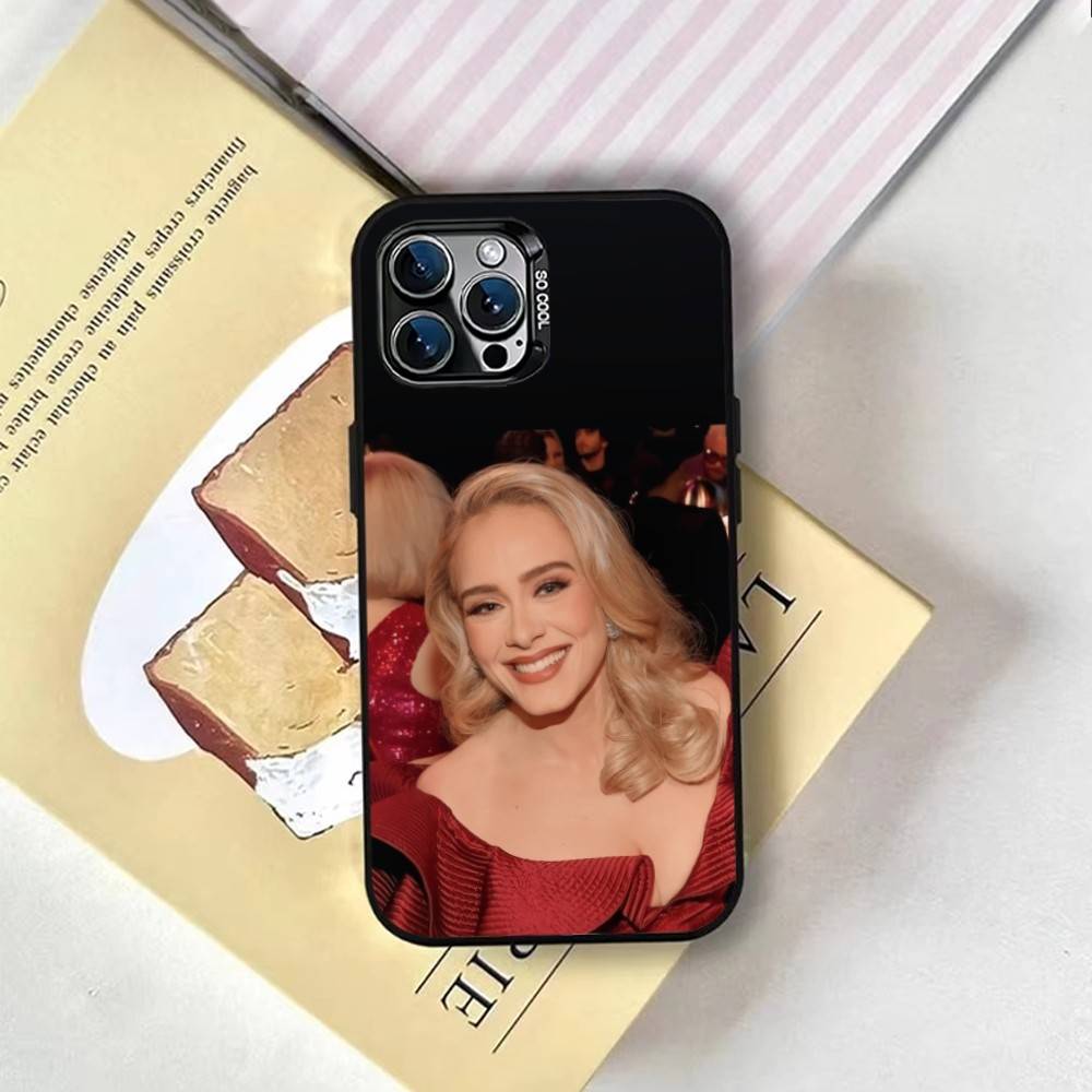 Adele Phone Case For iPhone 17,16,15,14,13,12,11 Plus,Pro Max,XS,Colorful Silver Phone case Funda Cover