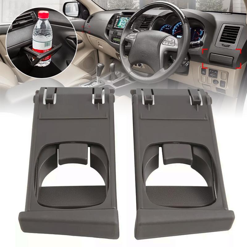 Auto Left Right Cup Drink Holder For Toyota Hilux Vigo SR Pickup Fortuner 2004 2005 2006 2007 2008 2009 2010-2015 55604-0K010