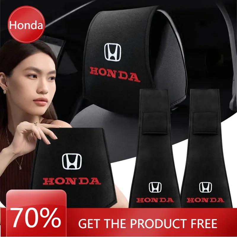 Pro Honda 1/2ks Autopříslušenství Ochranné potahy opěrky hlavy sedadla Pro Honda Civci CRV Accord Mugen Prelude FIT City CRZ CRX Jazz