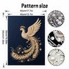 DIY Pearl Embroidery Diamond Painting Kit Phoenix Symbol Sparkling Beads Art Craft Handmade Decoration Gift for Home