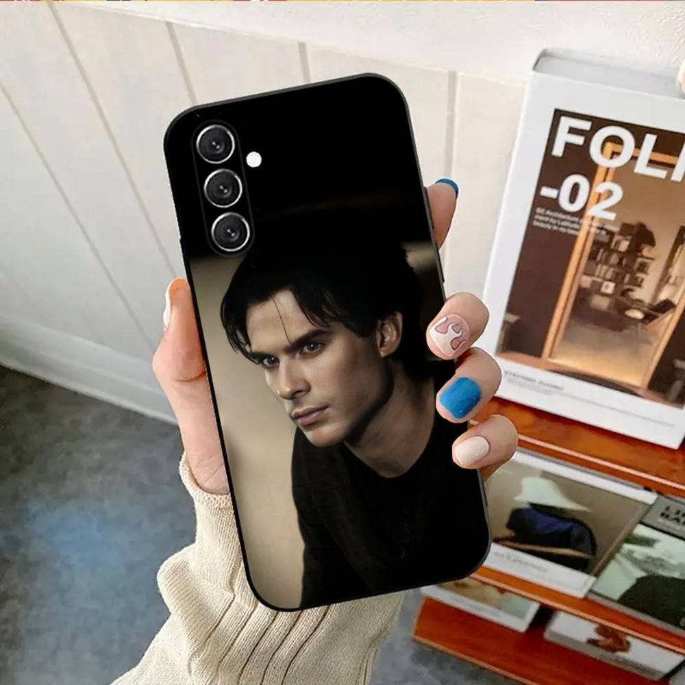 

D-Damon Salvatore Phone Case Phone Case For Samsung Galaxy A13,A21s,A22,A31,A32,A52,A53,A71,A80, Soft Black Shell Samsung a135g