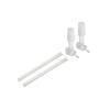 2x Camelbak Kids Bite Valves with Straws - Easy Clean, Stain Resistant